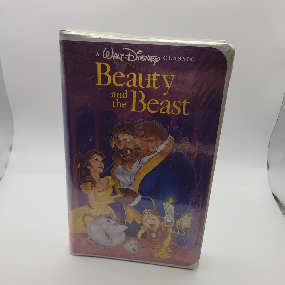 Walt Disney Beauty and the Beast VHS Black Diamond Classic Sealed 1325
